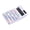 Purple, variant on Cute Desk Calculator, Solar-Powered Calculator with Big Buttons, 12 Digits Large LCD Display, Cute Calculators for School Office Home Business