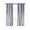 Gray Purple, variant on Pink Gray Blackout Curtains, Light Blocking Print Window Curtains, Contemporary Abstract Gradient Aesthetic Thermal Insulated Window Drapes for Living Room Kitchen Cafe 2 Panels, 55"W x 39"L