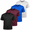 Classic Mix - Black / Gray / Royal / Burgundy, variant on DARESAY Boys Active T-Shirts, 4-Pack Moisture-Wicking Short Sleeve Athletic Tees, Sizes 4-16