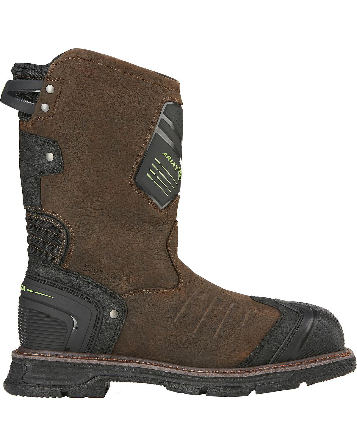 ariat men's catalyst vx waterproof composite toe work boots