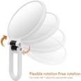 thumbnail image 2 of Versatile Double Sided Mirror, 1x/5x Magnifying Compact Mirror for Precise Facial Care, Your Ultimate Beauty Accessory For Home And Away, 2 of 5