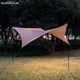 thumbnail image 5 of Cortina De Cielo Para Acampar Cortina de cielo de nailon a prueba de viento, equipo de Camping con dosel de lluvia para campamento de estrellas de cinco puntas Ndcxsfigh Para Estrenar, 5 of 9
