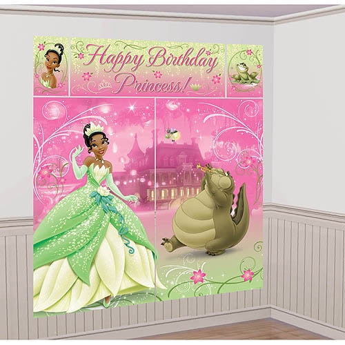 Princess and the Frog 'Sparkle' Wall Poster Decorating Kit (5pc
