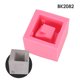thumbnail image 5 of Casa única forma de silicona molde pastel jabón maceta moldes hormigón hogar DIY Accesorios, 5 of 8