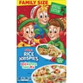 thumbnail image 5 of Kellogg's Rice Krispies Breakfast Cereal, Christmas Pack, Family Size, Original with Holiday Colors, 12oz Box (1 Box), 5 of 10