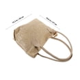 thumbnail image 2 of USHOBE Sac Seau Tissé Kaki 1Ensemble Plage Fête Femmes Voyage Rangement Simple, 2 of 6