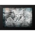 thumbnail image 2 of OnRei 18x13 Black Modern Framed Museum Art Print Titled - Love Horses, 2 of 5