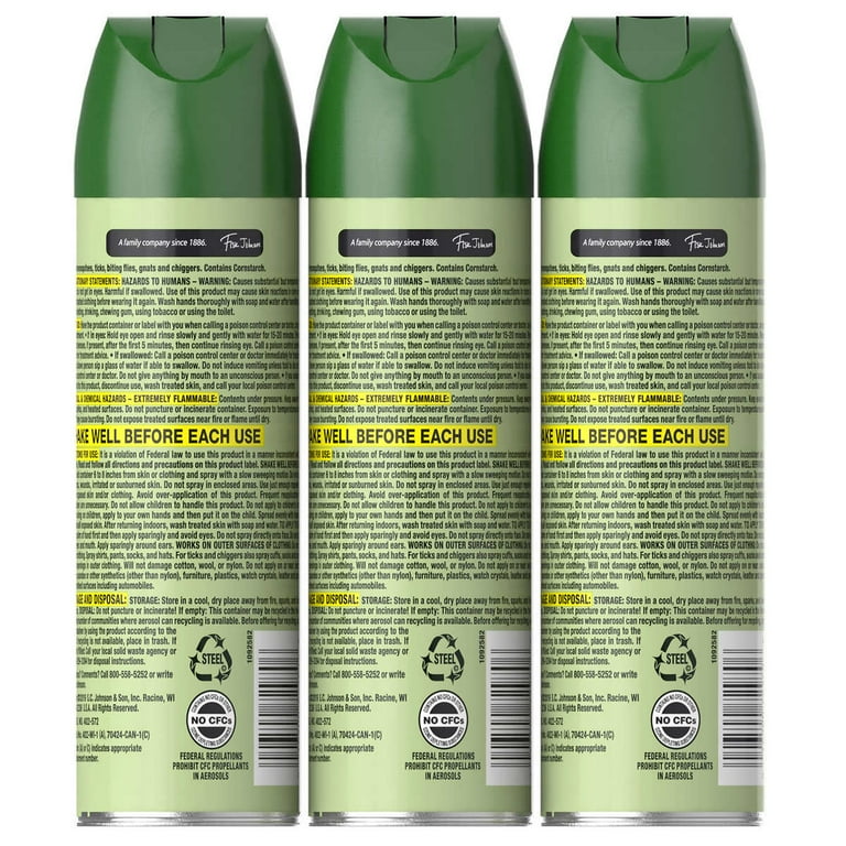 OFF! Deep Woods Dry Bug Mosquito Repellent Spray, 6 Ounce OFF! Deep Woods Dry Bug Mosquito Repellent Spray, 6 Ounce