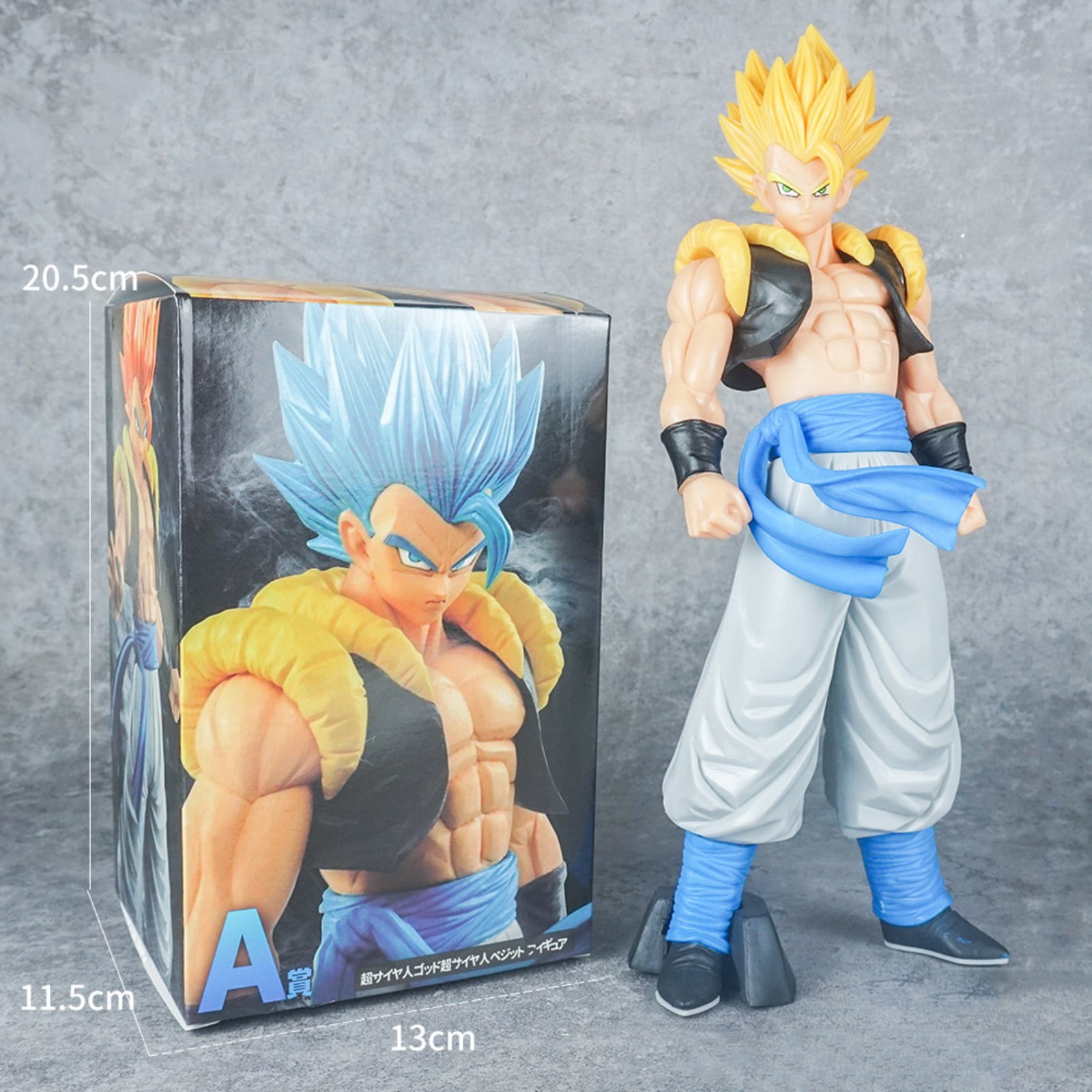 Figurine Dragon Ball Evolve – Super Saiyan Blue Gogeta 12,7 Cm – Plus De 16 Articulations