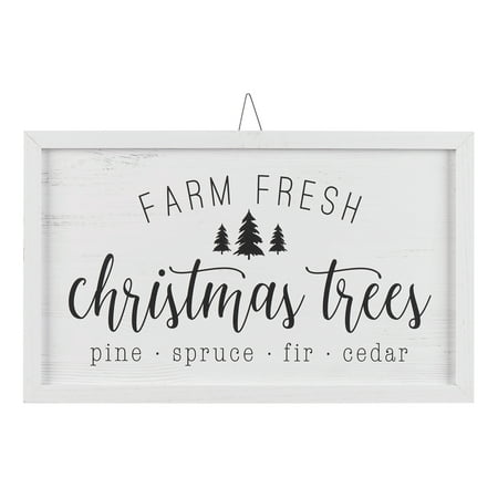 Holiday Time Farm Fresh Frame Sign