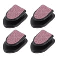 thumbnail image 1 of Ganchos adhesivos para automóviles de 4 Pcs para bolsos y paraguas, ganchos de plástico rosa resistentes 1.18"x0.79", 1 of 7
