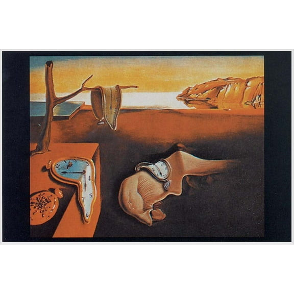 Dali - Persistence of Memory Laminated Poster - 36.5" x 24.5"