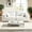 white, variant on Chenille Cloud Sofa Couch, 2-Seater Sectional Modular Sofa for Living Room, Soft And Highly Resilient, Freely Connectable, Vacuum-Compressed Packaging Technology