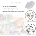 thumbnail image 3 of Erliway 2-3'' Clear Quartz Raw Crystals, Natural Rough Crystals and Healing Stones, Crystal Rocks and Gemstones for Tumbling Cabbing Fountain Rocks Decoration Wire Wrapping Reiki (0.15-0.22lb), 3 of 7