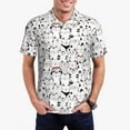 thumbnail image 1 of Fotbe Cute Cat Camiseta Polo de Golf para Hombre con Estampado – Camisa Deportiva Transpirable con Cuello Abotonado-Medium, 1 of 6