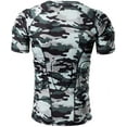 thumbnail image 5 of TUOYR Men Padded Compression Shirt Protective Camo T-Shirt for Football up to Size XXL, 5 of 6