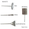 thumbnail image 2 of 69Pcs Abrasive Wheel Buffing Polishing Wheel Wire Brushes Set for Rotary Tool Accessories,Shank 3mm Mini Brush Polishing Kit,for Power-Operated Grinders  ﻿, 2 of 6