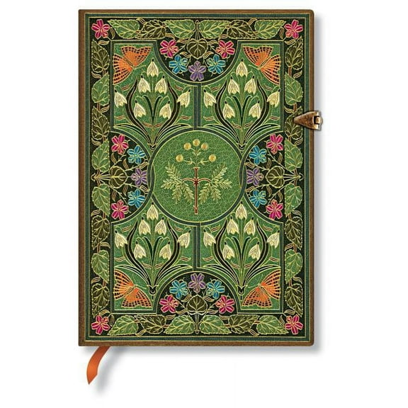 Poetry in Bloom MIDI Lined Hardcover Journal, 144pg, 120gsm by Paperblanks (Poetry in Bloom), (Hardcover)