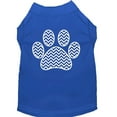 thumbnail image 4 of Pet Dog  Cat Shirt Screen Printed, "Chevron Paw", 4 of 11