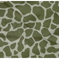 thumbnail image 4 of oneOone Cotton Poplin Twill Olive Green Fabric Giraffe Animal Skin Fabric For Sewing Printed Craft Fabric By The Yard 56 Inch Wide, 4 of 4