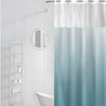 thumbnail image 5 of No Hook Shower Curtain and Snap in Liner Set Waterproof Washable Fabric Boho Bath Curtain with See Through Mesh Top Window for Bathroom - 71*81, 5 of 5