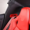 thumbnail image 3 of TINKI Car Seat Belt Panel Trim Frame Compatible with Chevrolet Corvette C8 Stingray 2020-2023, ABS Seat Belt Panel Buckle Decorative Protection Accessories, 3 of 10