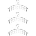 thumbnail image 1 of kit De Schage 3 Pices En Acier Inoxydable (avec 10 Pinces) Pour Scher Les Chaussettes, Les Sous-vtements Et Les Petits Objets, 1 of 5