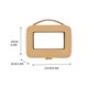 thumbnail image 2 of Bolsas de cosméticos de moda, estuche de maquillaje portátil de alta gama con ventana transparente, diseño atractivo y elegante. Ideal para viajes., 2 of 3