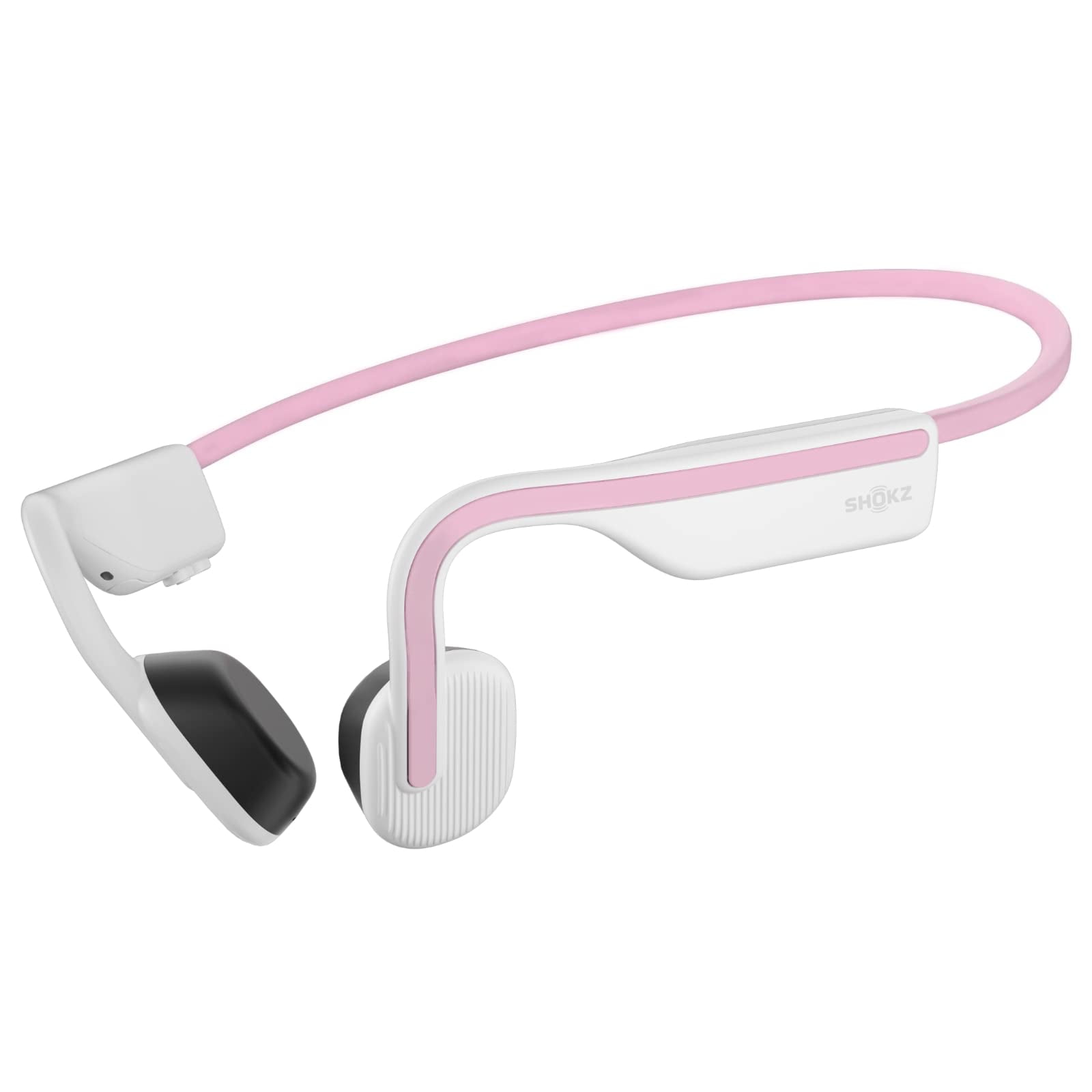 Shokz OpenMove Bone Conduction Waterproof Bluetooth Headphones for Sports, Pink