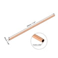 thumbnail image 2 of Uxcell 2mm OD 0.2mm Wall Thickness 300mm Length Copper Round Tube 2 Pack, 2 of 5