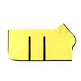 thumbnail image 1 of Adjustable Absorbent Medium Large Dog Pet Supplies For Small Bath Pet Bathrobe Beach Towel Pet Clothes Dog Towel YELLOW XS, 1 of 8