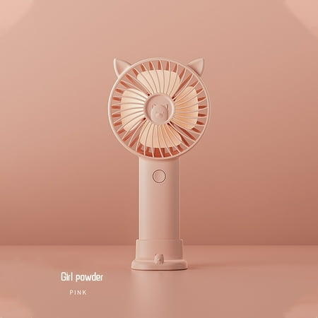 

Ovzne Cute Pet Handheld Fan Portable Silent Mini Usb Fan Desktop Fan Clearance