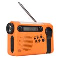 thumbnail image 1 of Radio d'Urgence Extérieure Portable AM FM SW Radio Solaire à Manivelle avec Lampe de Poche LED Batterie 2000mAh Alarme SOS, 1 of 7