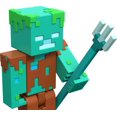 thumbnail image 3 of Figurine Drowned personnage Minecraft de 8 cm, 3 of 5