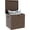 Brown A 80Gal, variant on 80 Gallon Outdoor Storage Box, Large Resin Deck Box with Hydraulic Air Rod, Weatherproof & Lockable Outdoor Storage Bin for Patio Cushions, Garden Tools, Pool Supplies, Porch, Brown