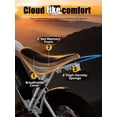 thumbnail image 4 of ESKUTE V200 Electric Bike for Adults, Dirt E-Bike with 29MPH 48V20.8Ah Battery 80 Miles,20"x4.0 Fat Tire, NFC Unlock, 7-Speed Dual Suspension, Streamlined Frame, White, UL2849, 4 of 7