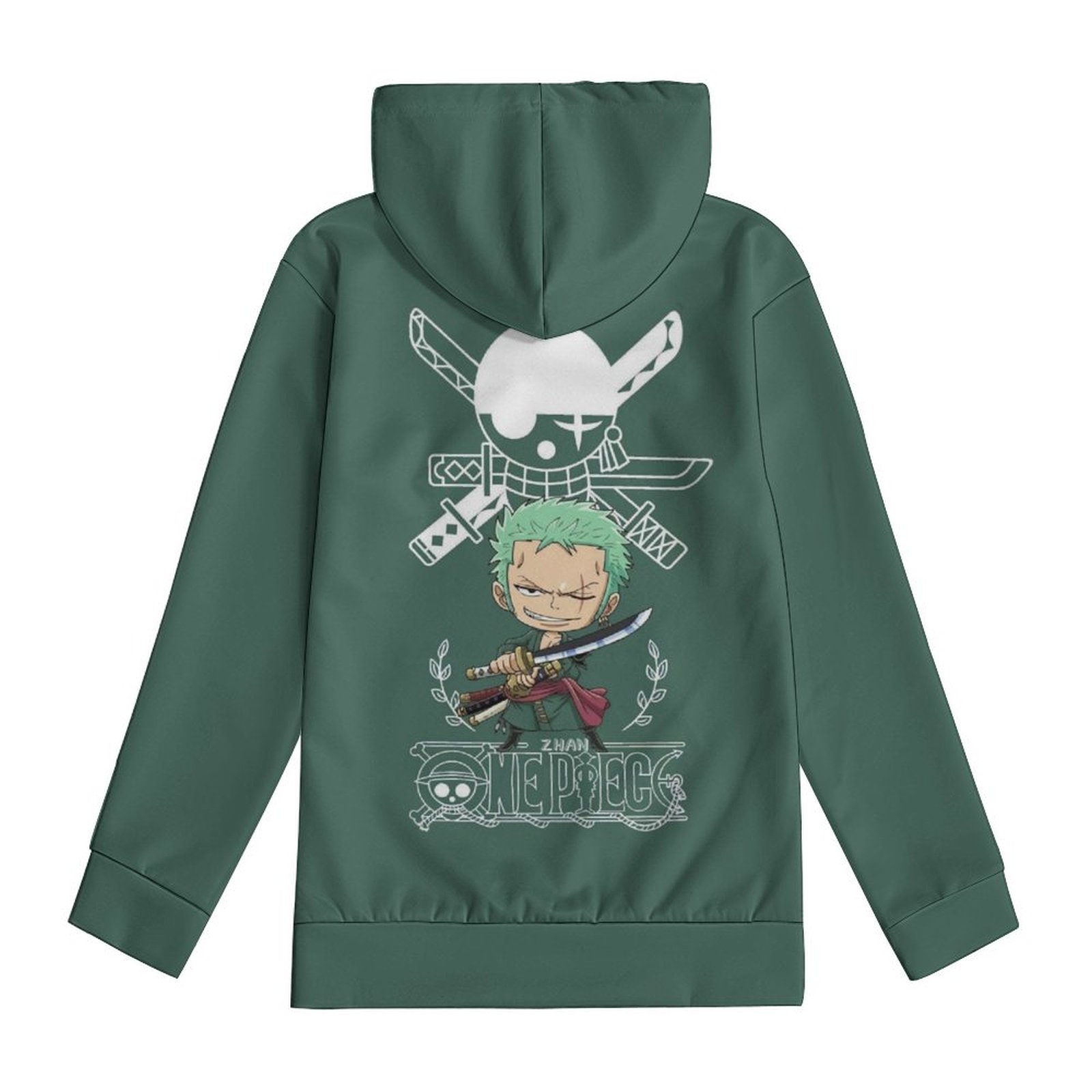 Anime One Piece Hoodie for Kids Teens M Pullover Sweatshirt