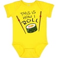thumbnail image 3 of Inktastic This is How I Roll Cute Sushi Boys or Girls Baby Bodysuit, 3 of 5