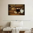 thumbnail image 2 of Elephant Stock Late Night Drinks Wall Art - Horizontal Canvas Wall Art - Living Room Wall Decor - Food And Drink Canvas - Brown And Silver Decor - 36" x 24", 2 of 8
