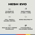 thumbnail image 4 of Skullcandy Hesh Evo Auriculares Inalámbricos Bluetooth con Cable de Carga, Aislamiento de Ruido, Hasta 36 Horas de Batería, Diseño Ligero y Plegable, Micrófono para iPhone Android - Hueso, 4 of 5