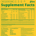 thumbnail image 5 of Grüns Kids Superfood Greens Sugar-Free Gummies, Made with 60 Organic Ingredients, 20+ Vitamins & Minerals, Prebiotics, Adapotgens, Spirulina & Chlorella, Ages 2+, 12 Servings, 5 of 9