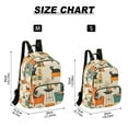 thumbnail image 2 of FORMRS Mini Backpack Purse for Women Travel Daypack Casual Shoulder Bag, Black Cats Reading, 2 of 7