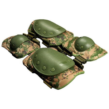 

Adult/Kids Kneepads Elbow Pads Protective Gear Set Elbow Pads and Knee Pads