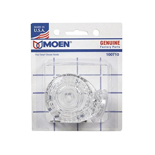 Moen Tub & Shower Handle - Chrome Finish, Knob Design - Silver