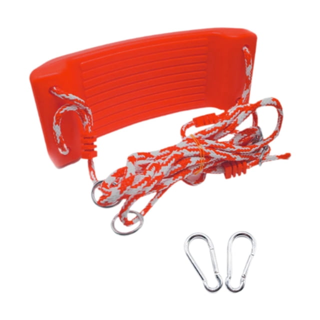 Set de swing completo fácil de instalar 1 kit de swing completo para niños en el patio trasero adultos Rojo