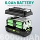 thumbnail image 3 of Batería de Gran Capacidad 6.0Ah 40V para Ryobi Herramientas Eléctricas de 40 Voltios OP4015 OP4026 OP40201 OP4030 OP4040 OP4050 OP40601 Etc. Reemplazo para Batería Ryobi 40V, 3 of 10