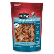 Ol' Roy Braided Bully Stick for Dogs, 9.17 oz. (4 Count)
