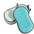 thumbnail image 1 of 4 esponjas multiusos para cocina de Scrub-it, esponjas de microfibra antiarañazos para limpieza, junto con potencia de fregado resistente, plato reutilizable, 1 of 5