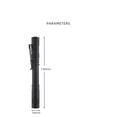 thumbnail image 3 of Aluminum Pen Light,3A Battery UV 395nm Ultraviolet LED Flashlight, Long-Range Mini Handheld Torch for Currency Detection and Inspection, Long Model, 3 of 5