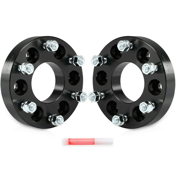 cciyu 6x5 to 6x5.5 Wheel adapters 1.25 inch 6x127 to 6x139.7 78.1 mm CB with 12x1.5 Accessories fit for Buick for Rainier for Chevrolet for SSR for Trailblazer for Trailblazer EXT for GMC 4 pcs